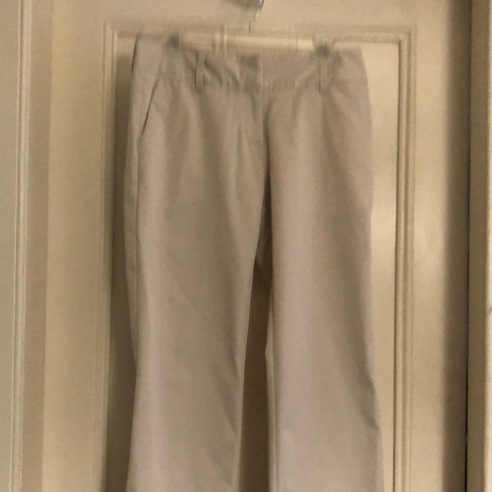 Adidas, khaki, climalite, size 6 pants/chino. New w/o tags. Very lite and airy.
